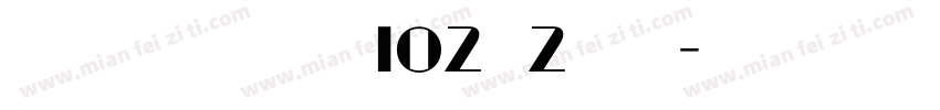 AlibabaSans102 V2 Num字体转换